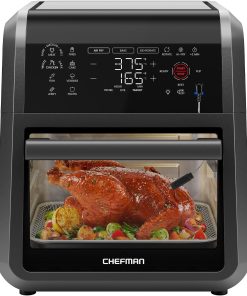 CHEFMAN ExacTemp™ 12 Quart 5-in-1 Air Fryer with Integrated Smart Cooking Thermometer